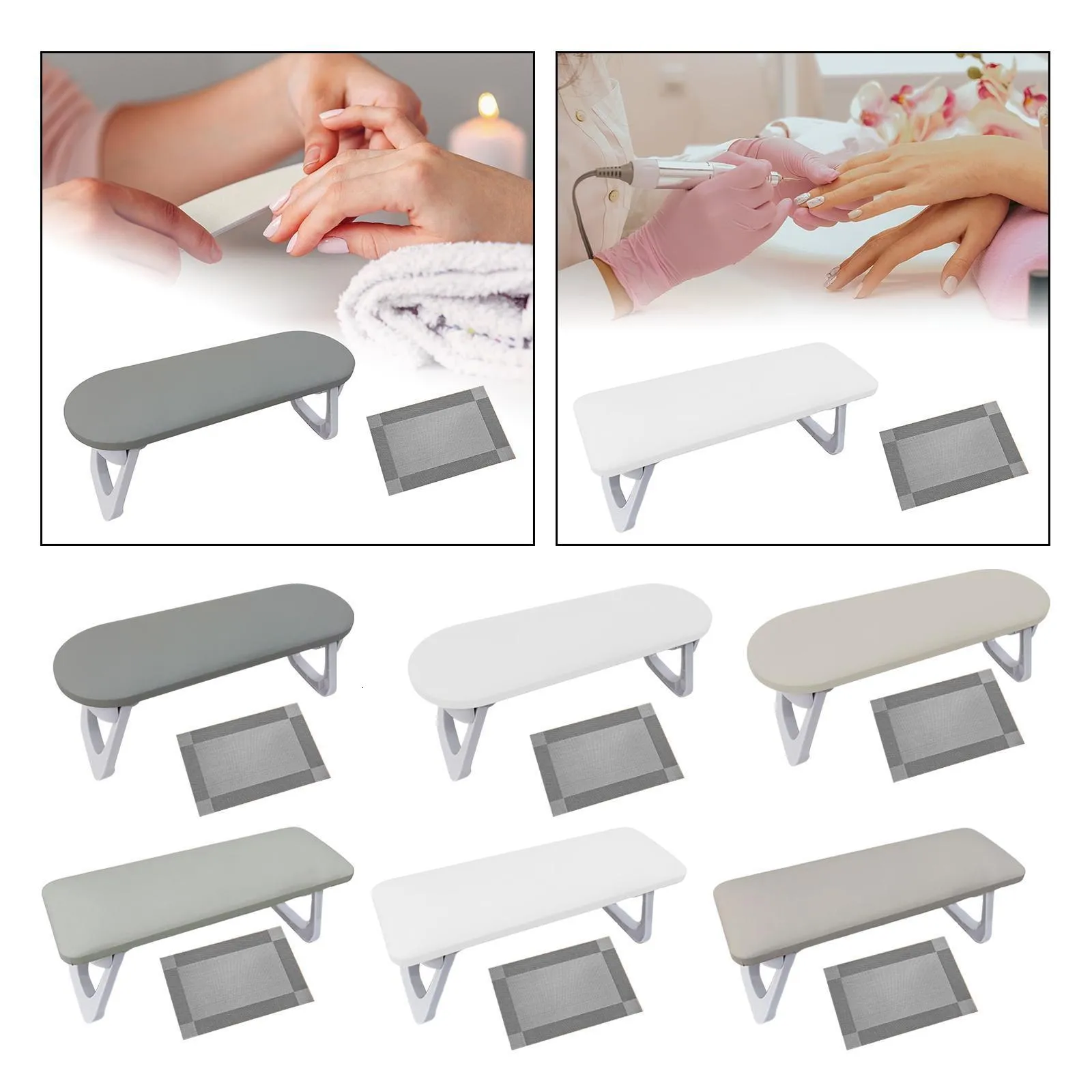 Nail Arm Rest Stand Professional Nail Cushion Non Slip for Nail Techs Use Manicure Hand Pillow Manicure Arm Stand Holder