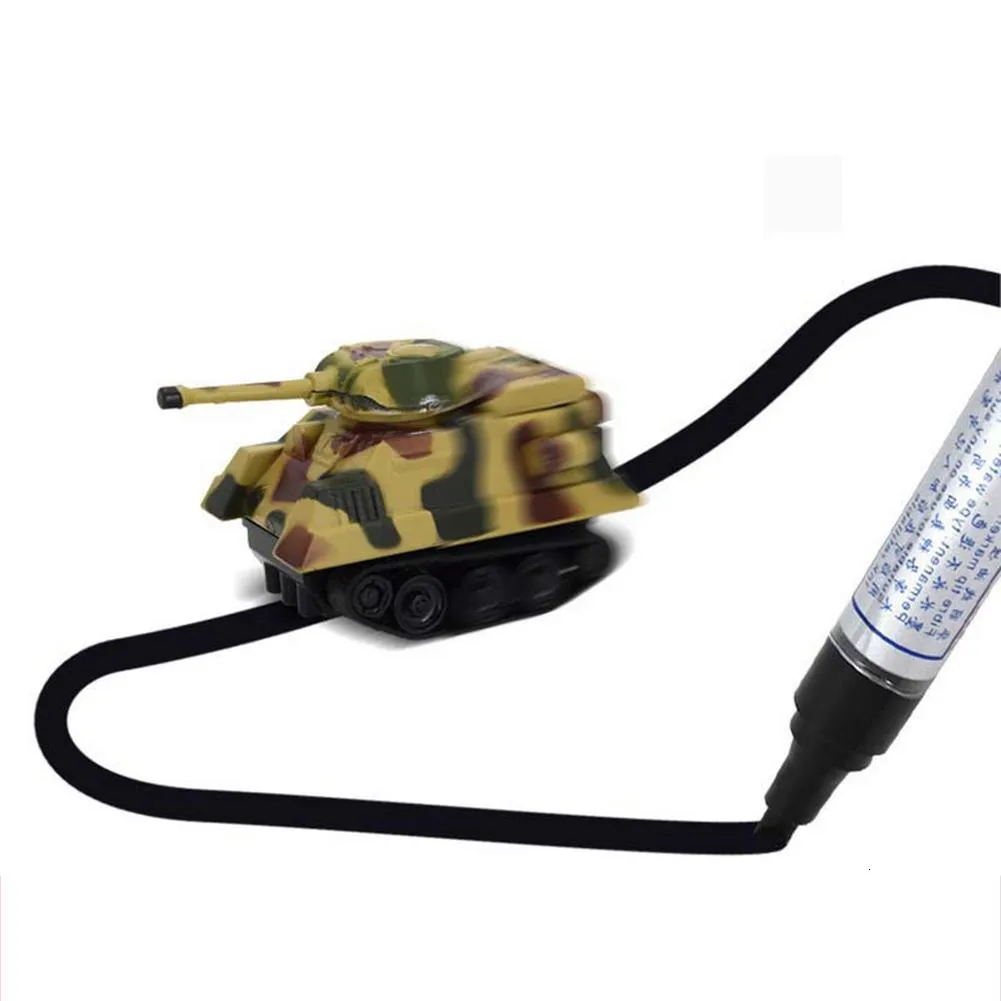 Inductive tank outlet