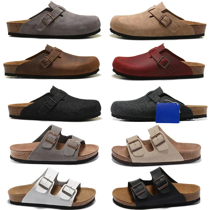 Birks Designer Sandales Sabots Sandalias Slides Sliders Sllipers bkstocks Boston Soft Mules Sabots Chaussures Extérieur Intérieur Ourdoor Causal Chaussures Taille Eur 35-45