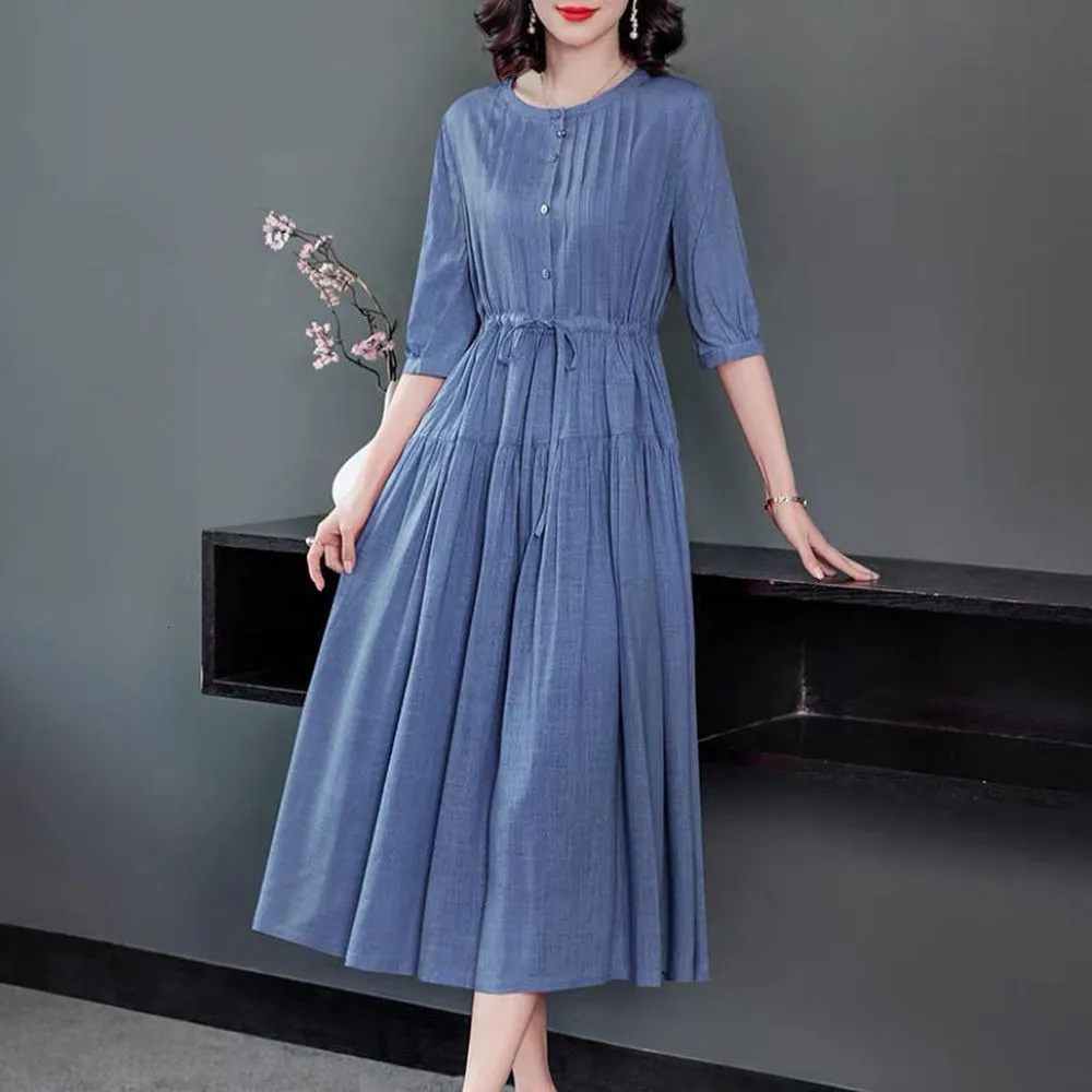 sachin and babi light blue dress Summer Essential! 21 Casual-Chic, Airy Dresses That Feel Like Your Favorite  Soft T-Shirt main image 1