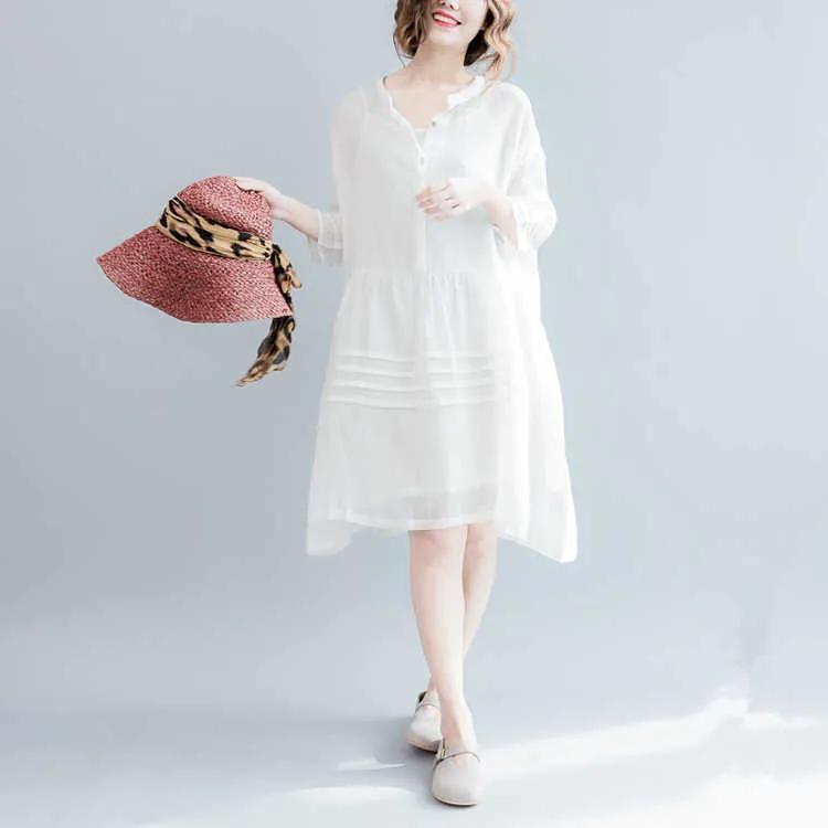 New Summer Maternity Dress Woman Casual Large Size Dress Pregnant Woman Large Size Dress