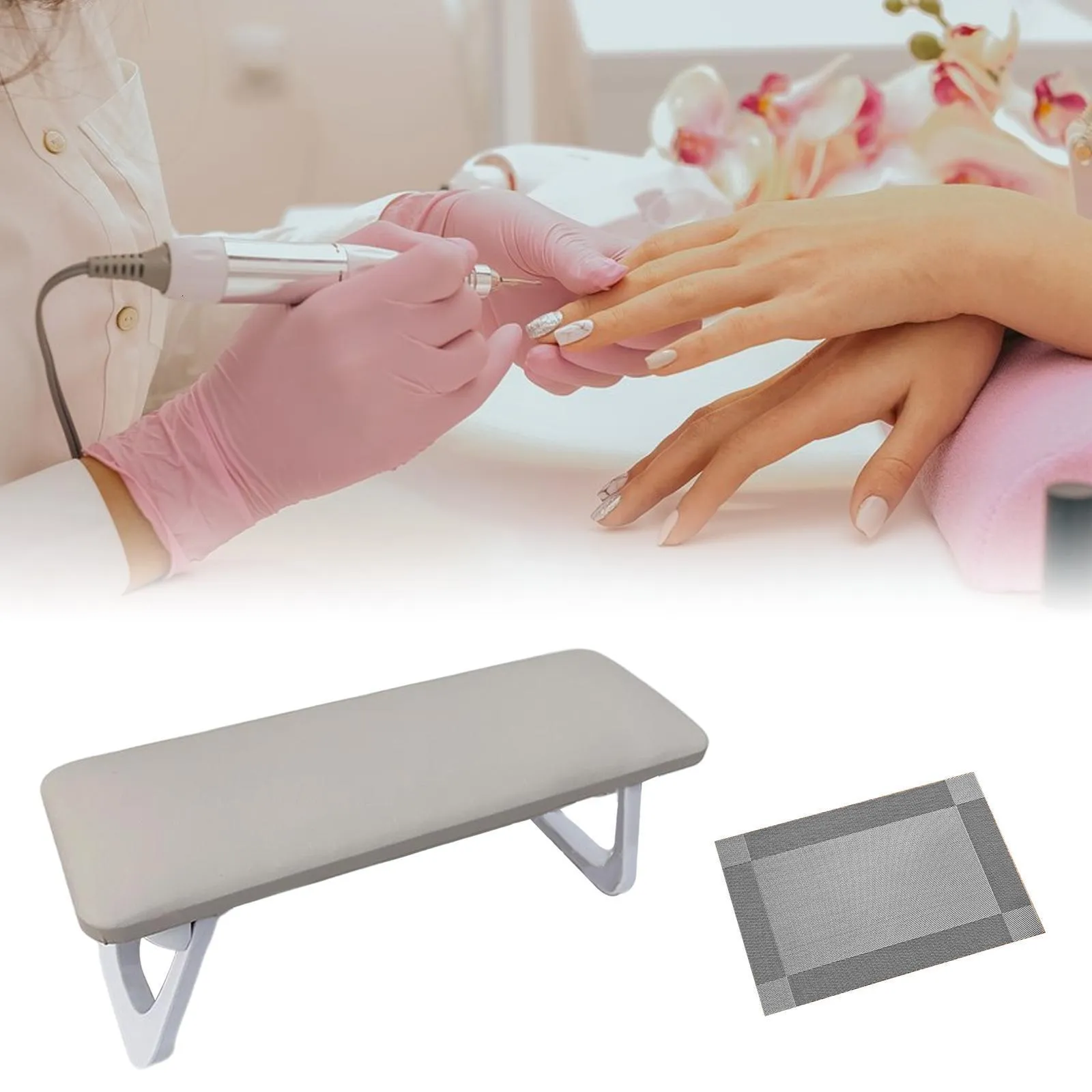 Nail Arm Rest Stand Professional Nail Cushion Non Slip for Nail Techs Use Manicure Hand Pillow Manicure Arm Stand Holder