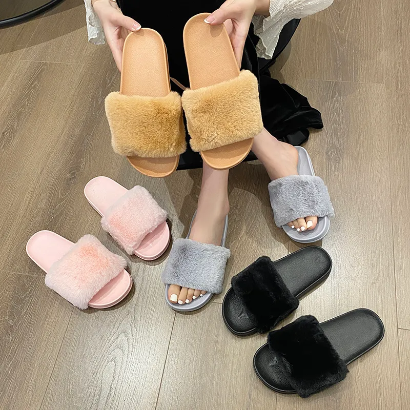 Slipper Summer Slippers Flippers Flat Nonslip Wearsistant Slides Slides Sapatos de Senhoras Mulher 230518