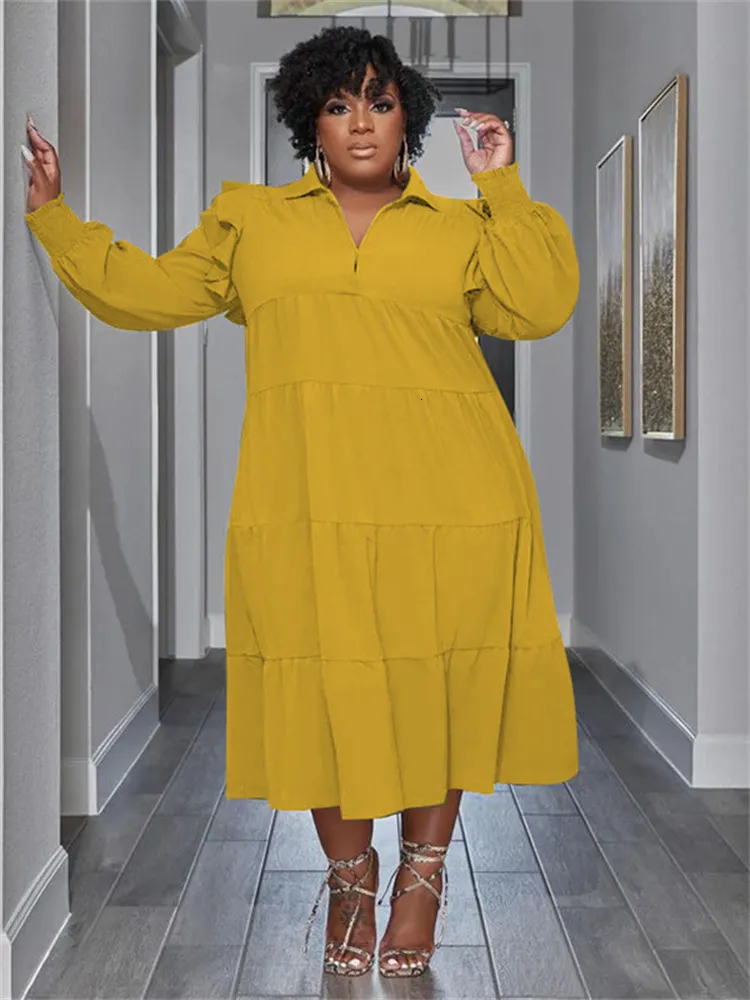 shein loose dresses New SHEIN Frenchy Yellow Floral Lined Maxi Dress Boho Long Sleeve Formal  Wedding