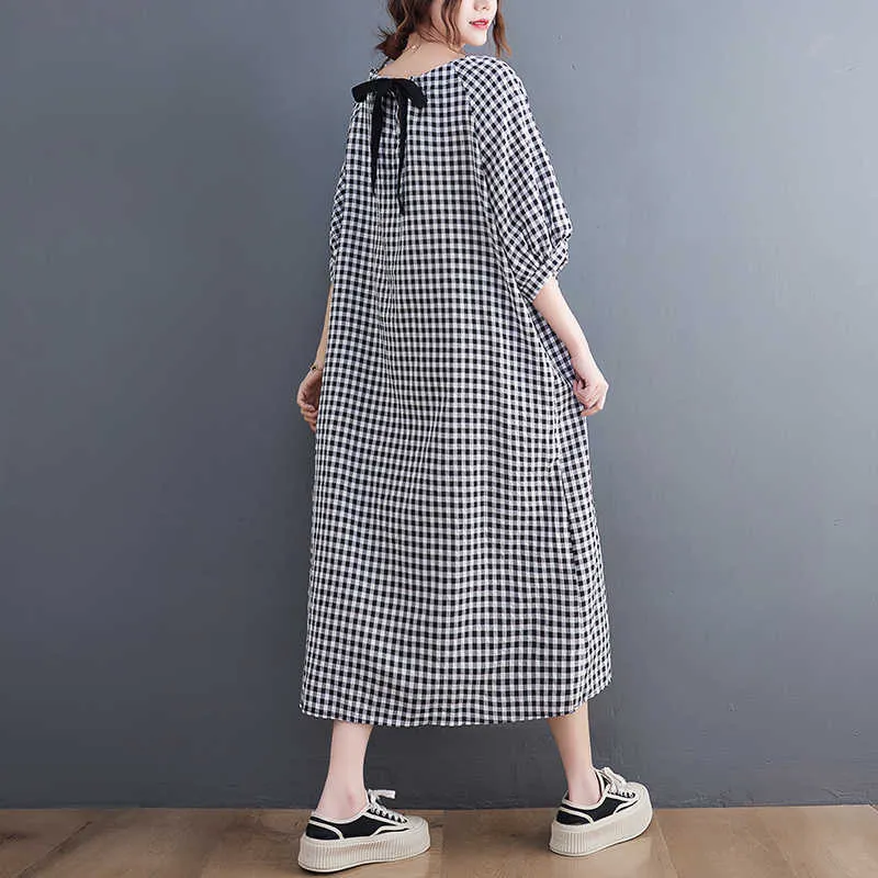 Neue Sommer Mutterschaft Kleid Frauen Casual Plaid Große Größe Kleider Schwangere Frauen Kleider