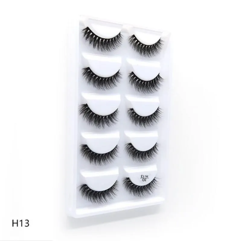 Faux Cils Dramatique 3D Mink Lashes Long Lasting Eye Make Up Fake Faux NaturalFalse