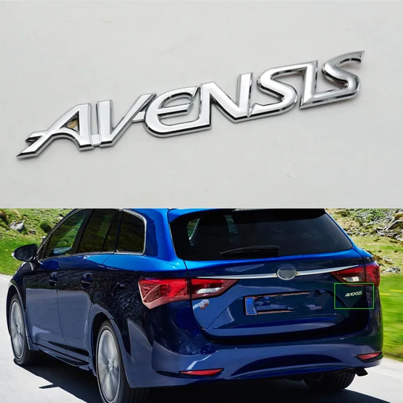 For Toyota Avensis T27 Emblem Rear Trunk Tailgate Letters Decal Side Fender  Logo Nameplate Sticker From 10,89 €