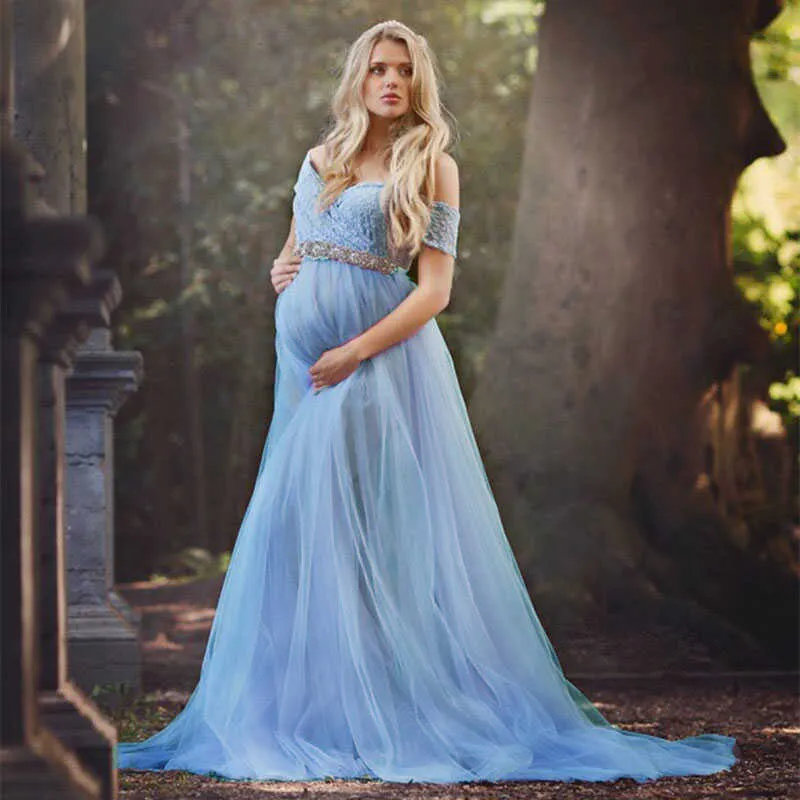 Maternity gowns for party hot sale