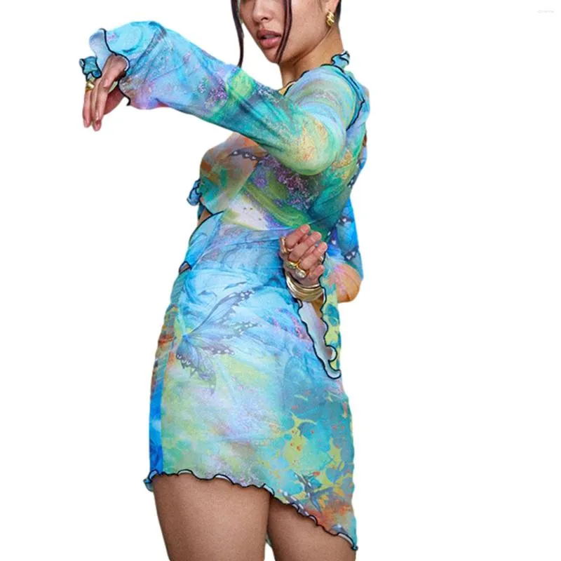Colorful short dresses best sale