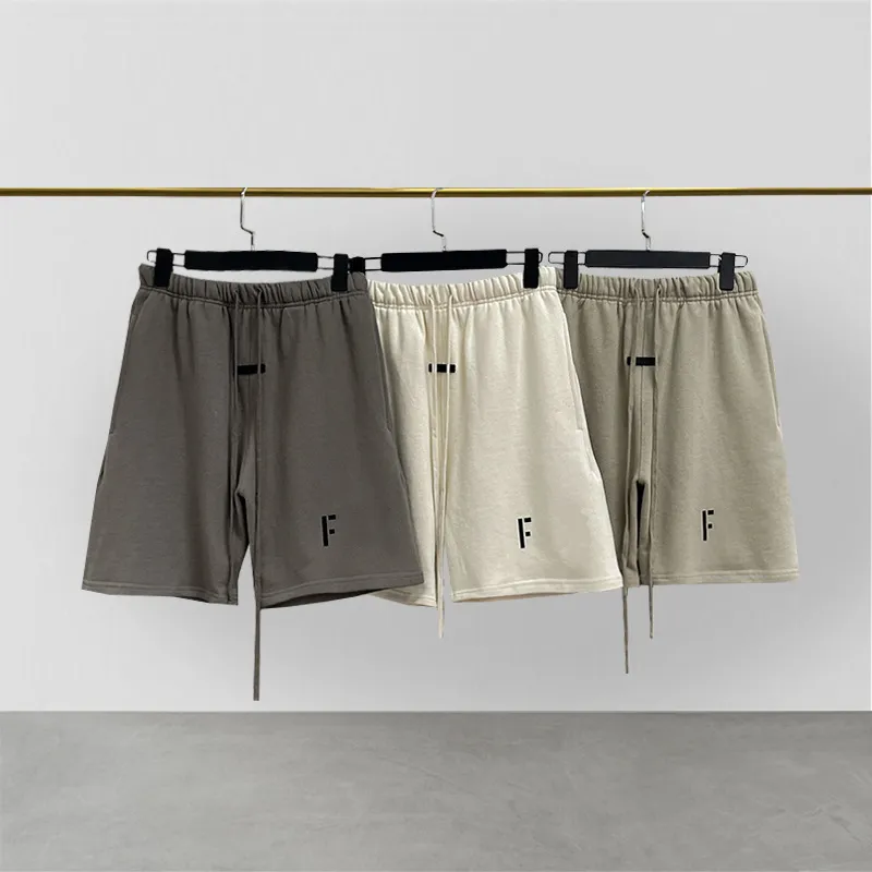 Pantaloncini elastici in cotone da uomo pantaloncini firmati larghi uomo moda estiva lusso casual capris spugna tessuto uomo pantaloni corti cargo sudore corto per pantaloncini firmati vestiti