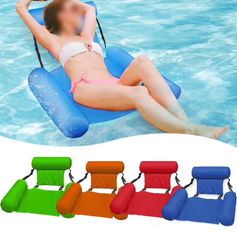 Inflatable Pool Float Mat Water Sports Toy For Swimming Pools And Floating Hammock Chair Float Accessories For Comfortable Lounge Chairs 230518 From Nian07 15.44 DHgate.Com