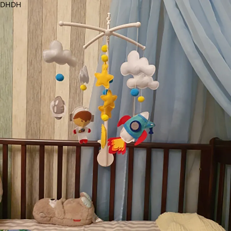 Catcles Mobiles Cartoon Baby Crib Música Educacional Toys Girando para Cots Infant 012 meses para nascimentos 230518