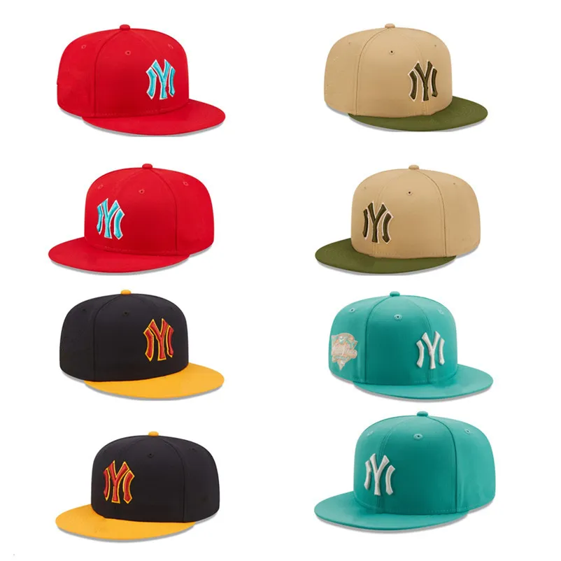 Hurtowe najnowsze bazowe czapki piłki baseball Baseball CAŁKA Drużyna dla mężczyzn Kobiety Regulowane wizje sportowe Snapback Bezpłatna wysyłka