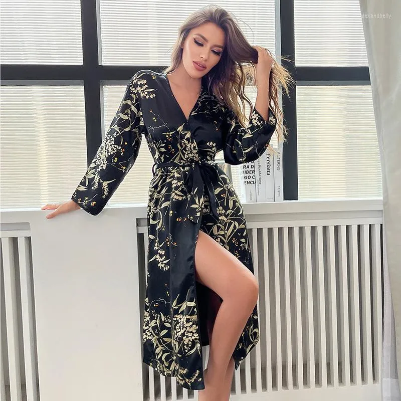 Peignoir new arrivals femme satin