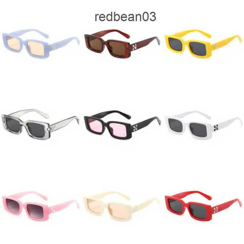 Modne okulary przeciwsłoneczne luksusowe ramy styl Square Mężczyźni Kobiety okulary przeciwsłoneczne strzałka x czarna rama