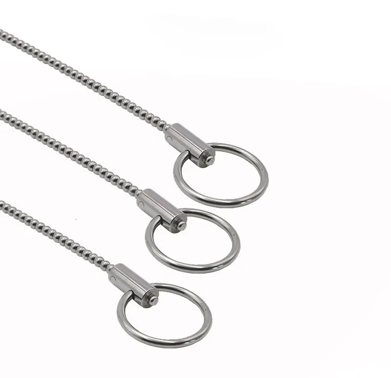 Spielzeug für Erwachsene Elektro Edelstahl Harnröhren Sound Dilatatoren Stecker Insert Stimulation Katheter Perlen Männliche Masturb_voghion.com