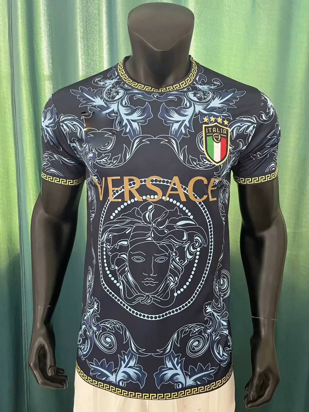 italy football kit versace