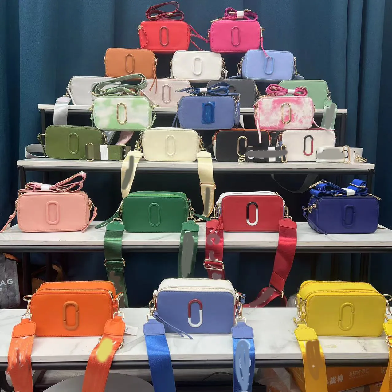 Tie dye leather bag cheap