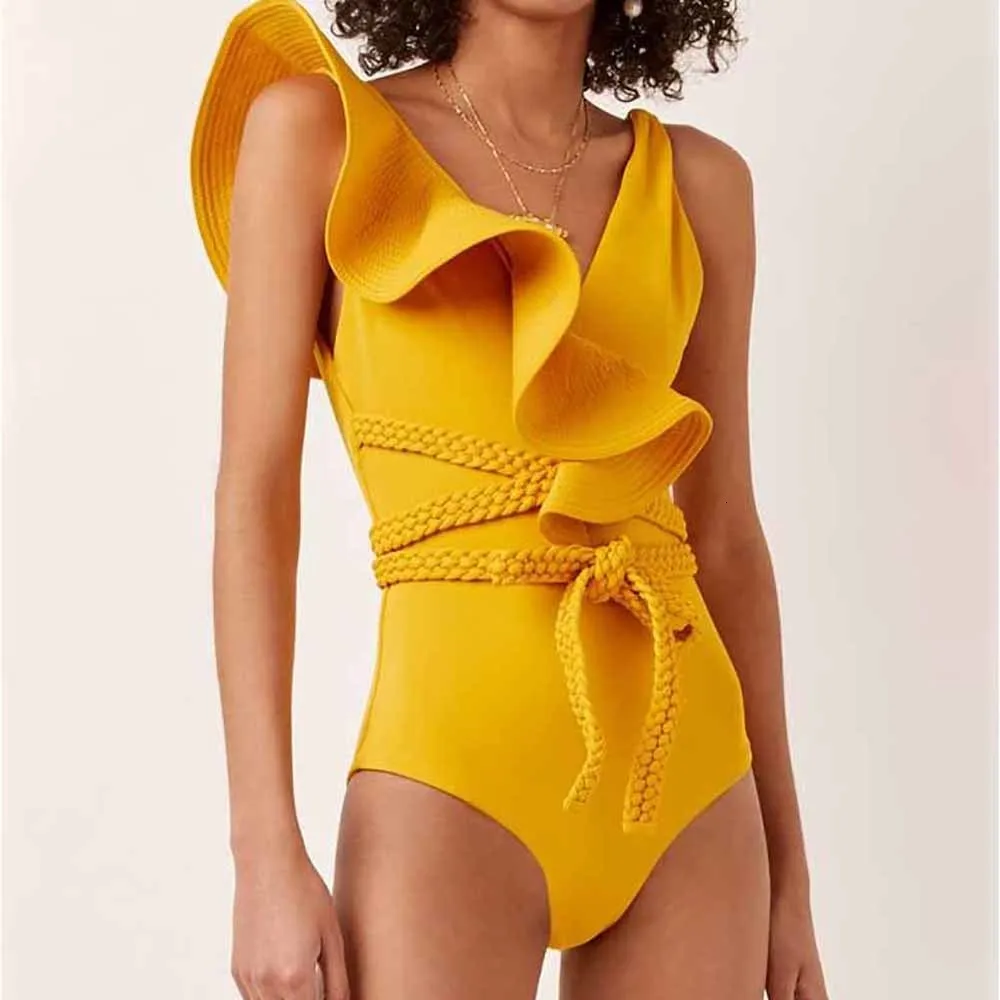 Mustard yellow swimsuit plus size new arrivals