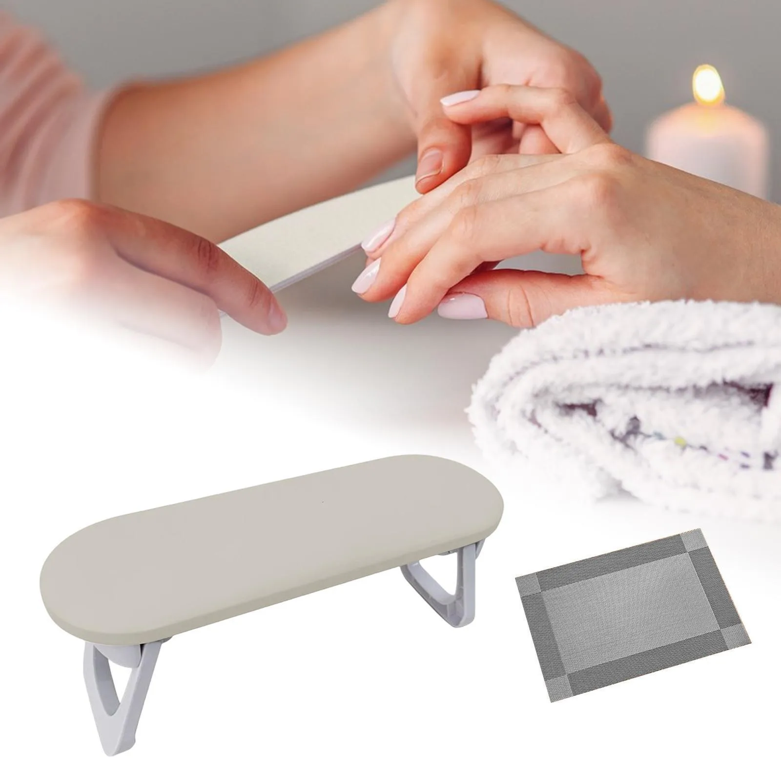 Nail Arm Rest Stand Professional Nail Cushion Non Slip for Nail Techs Use Manicure Hand Pillow Manicure Arm Stand Holder