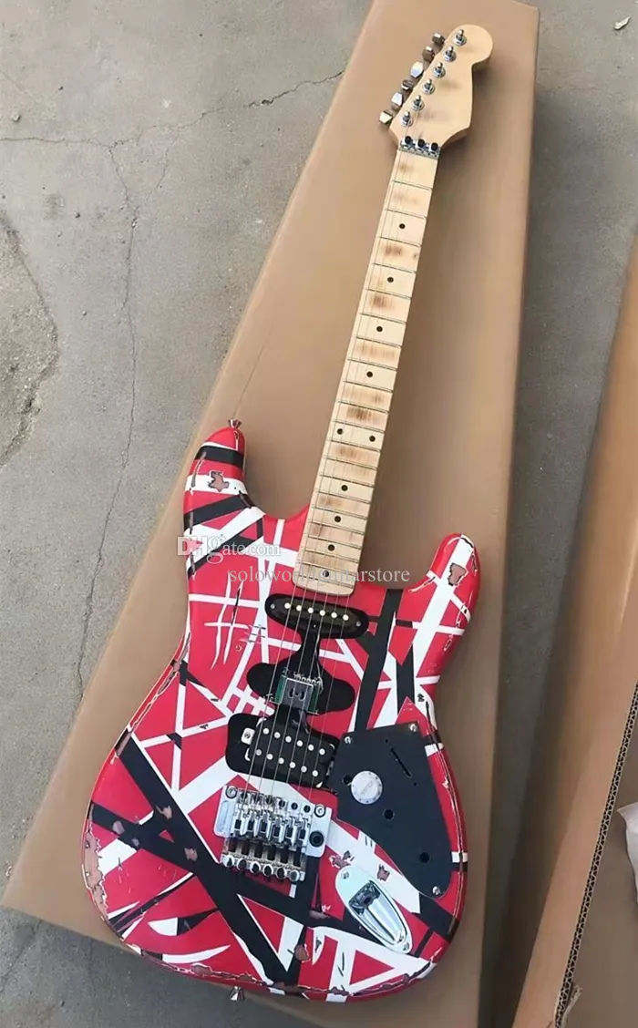 Tremolo Köprüsü ile Fabrika Özel Retro Tarzı Elektro Gitar Özelleştirilebilir