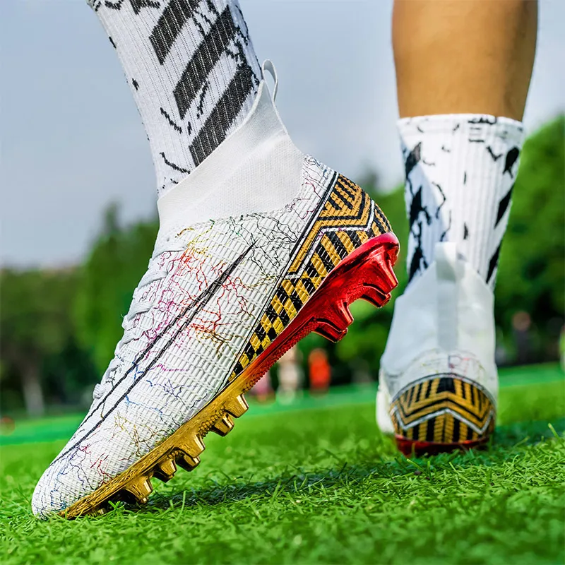 Crampons De Football Professionnels Haut De Gamme FG Pour - Temu