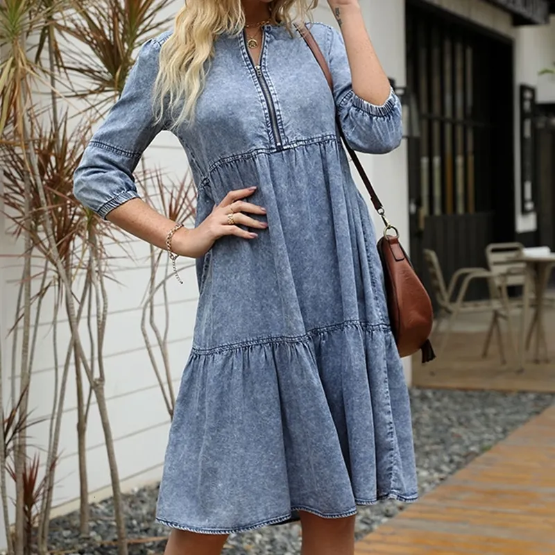 sachin and babi light blue dress Madewell Women's Mercado Navy Blue Embroidered Shift main image 0