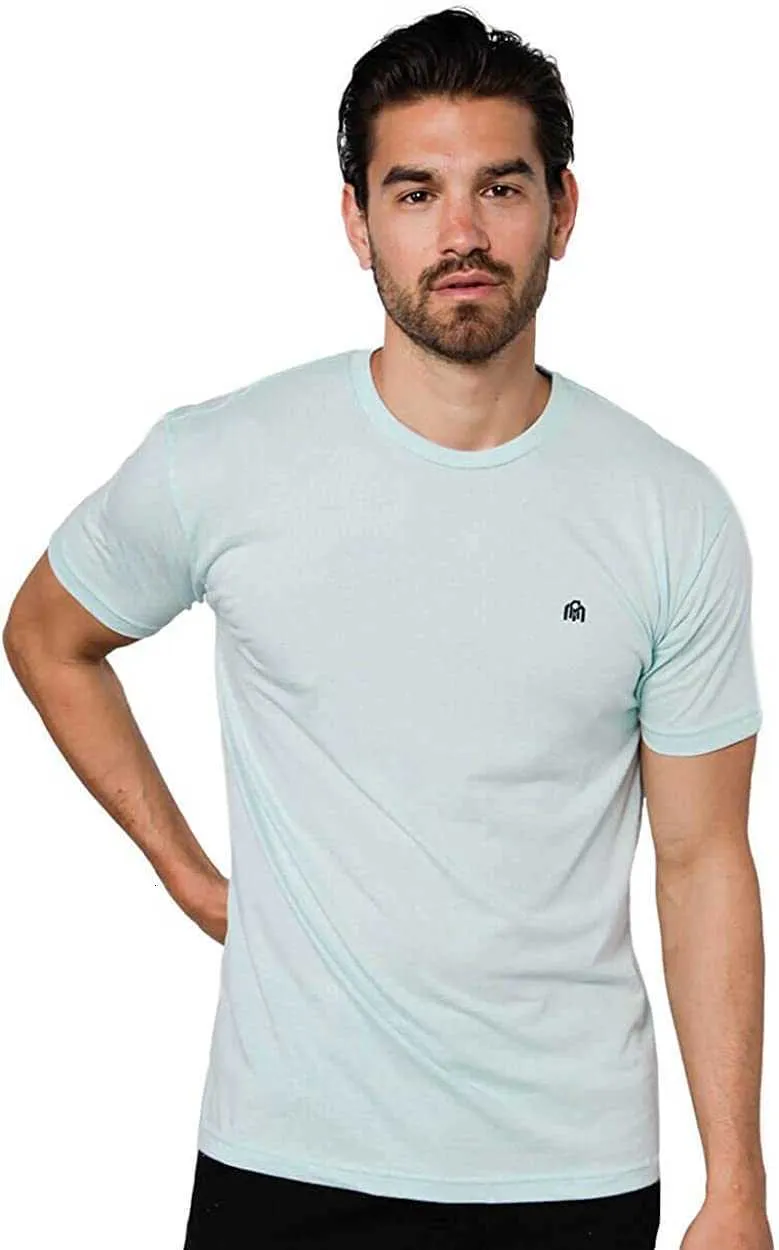 Summer Cotton Mens Fashion T in i skjortan AM -skjortan - Kort ärm Crew Neck Soft Fitted Tees 4xl Fresh Classic Tshirts