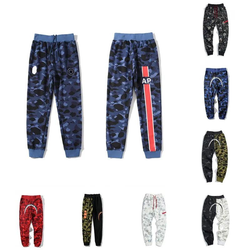 Mens Designer Pants Camo Red Men Harem Joggers Woman Streetwear Casual Camouflage Trousers Sweatpants Beam Foot Trousers Size M-3XL