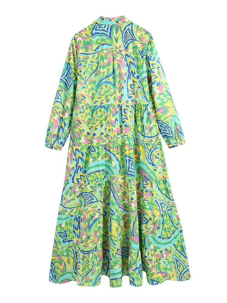 Green Paisley Print Maxi Dress, Long Sleeve Casual... From Kong003, $23.36 In Bulk | DHgate.Com Green Paisley Print Maxi Dress, Long Sleeve Casual... From Kong003, $23.36 In Bulk | DHgate.Com