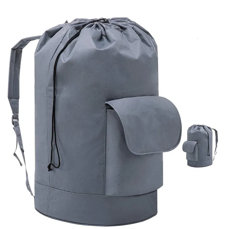 2 pièces sacs de rangement Oxford sac à linge Wash Me voyage pochette de rangement lavable en Machine vêtements sales organisateur sac à dos sac