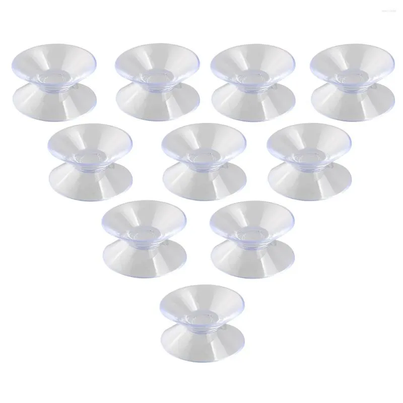 Hooks Suction Cup Cups Glass For Double Table 30Mm Flooring Adhesive Tops Two Sided Sucker Small Side Dual Pads Pvc