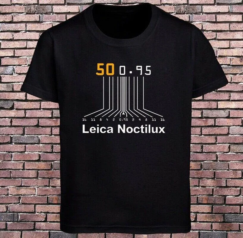 Men's T -skjortor Limited Neu !!! Leica Noctilux Camera Pographer POGRAPHY T-shirt S-5XL