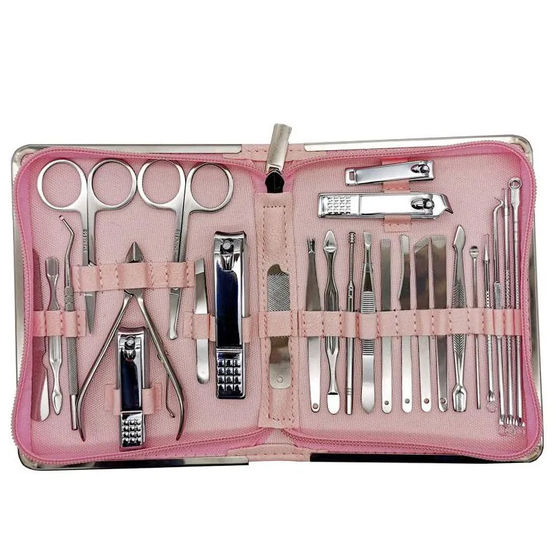 Outros domicílios domésticos 26pcs/conjunto de unhas cortadores de unhas de corte de alicatem