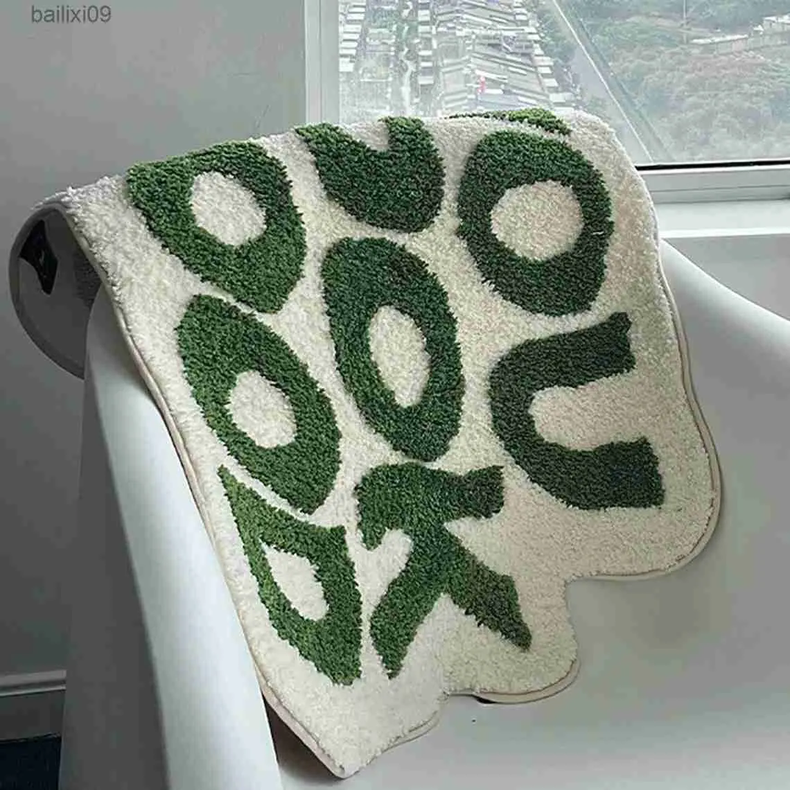 سجادة مضحكة معنقدة: سجادة لهجة مصنوعة يدويًا أنت تبدو جيدًا حصيرة استحمام  ممتعة ، غرفة معيشة أو ديكور غرفة نوم من 41.04ر.س | DHgate, image size:1140x1140