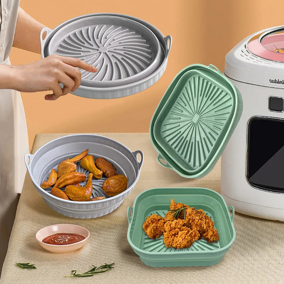 Pot en silicone pour friteuse Airfryer Réutilisable Air Fryer