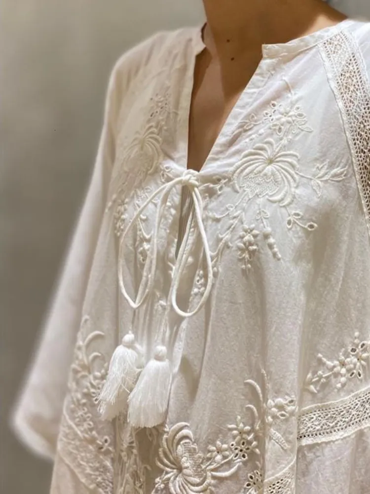 Vestidos blancos largos casuales on sale