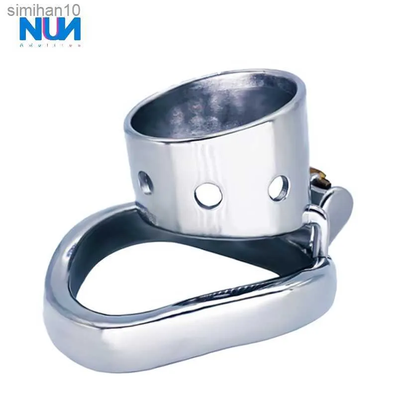 Adult Toys NUUN Chastity Cage Stainless Steel Penis Ring Adult Supplies Male Dick Cock Cage 18 Goods For Adults SM Game Sex Toys L230519