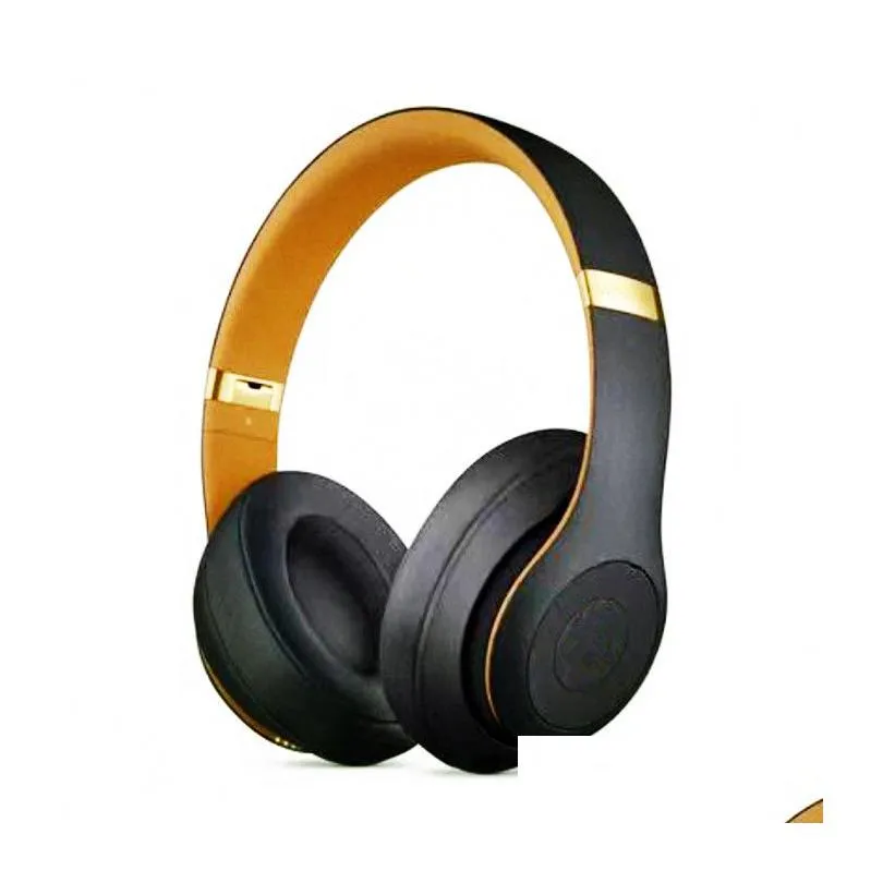Hörlurar hörlurar ST3.0 Udio trådlöst stereo bluetooth headset fällbara hörlurar animation som visar droppleverans elektronik dhyzj