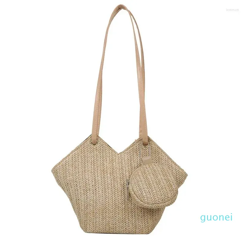 Abendtaschen Hochleistungs-Umhängetasche Stroh geflochtener Artikel Luxus-Designer-Handtasche für Frauen Bolsas Damen-Taschentrend