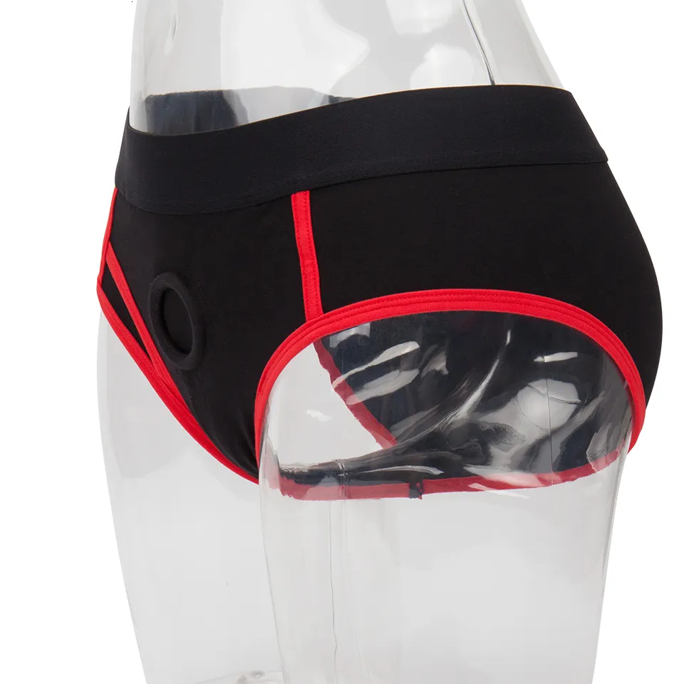 Giocattoli per adulti Slip erotici senza spalline Dildo strap-on Mutandine lesbiche realistiche Imbracatura con strap-on Vibratore anale per pene_voghion.com