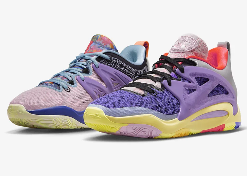 Kids KD 15 What The Action Grape Scarpe Da Basket Con Scatola 2023