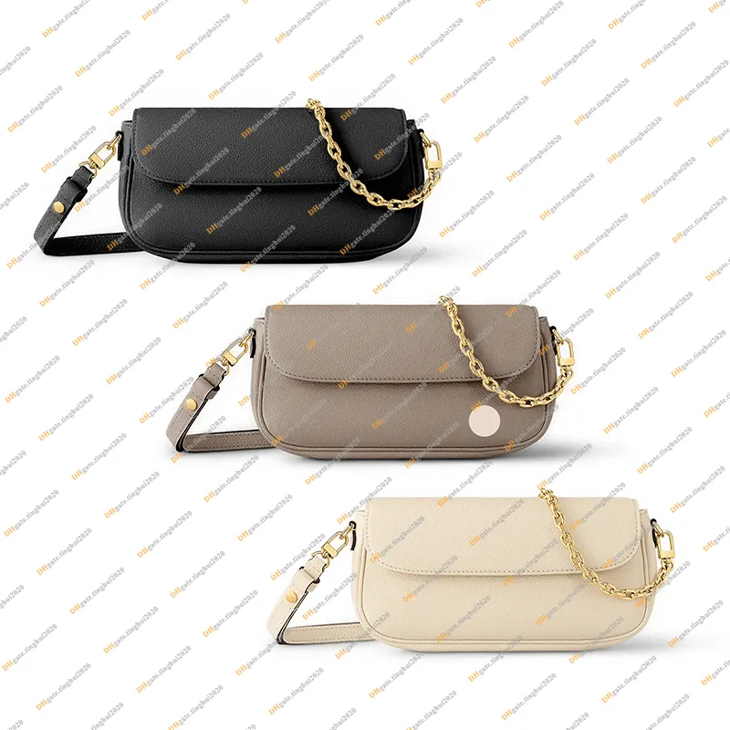 Moda para mujer Diseño casual Cartera de lujo con cadena Bolso de hiedra Bolso de mano Bolso bandolera Bolso de mensajero Calidad de espejo superior M82154 M82211 M82210 Monedero