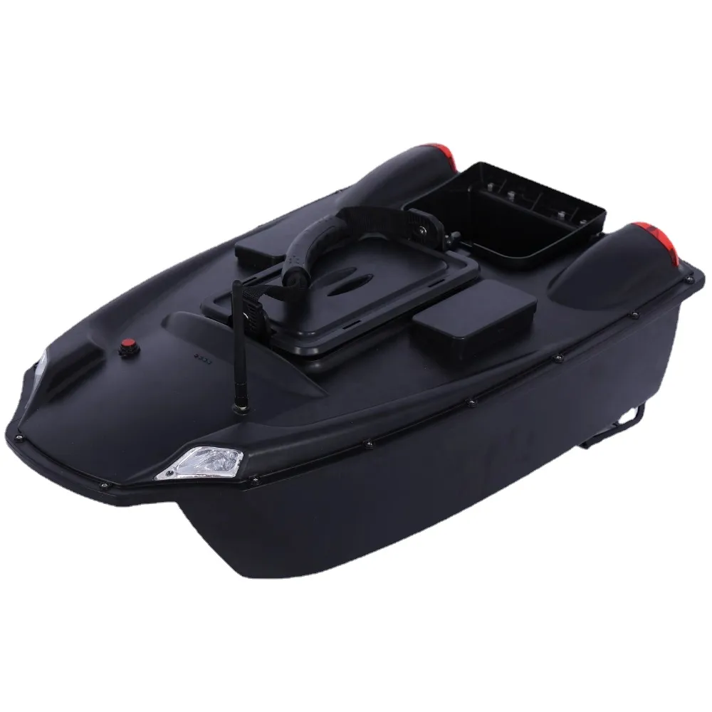 Large 3KG RC Fishing Bait Boat With Dual Night Light And 500M Rc
