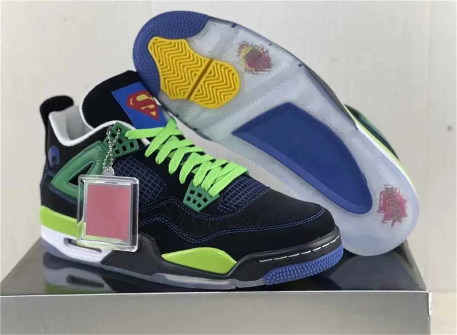 Jordan retro 4 superman best sale