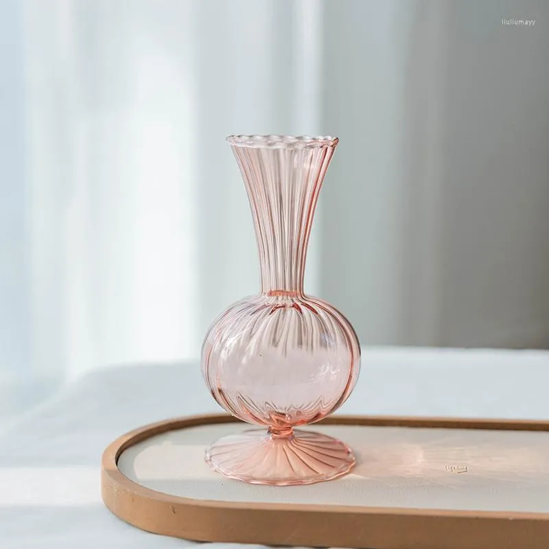 Vases Vase De Fleur Pour La Décoration De Table Salon Décoratif De Table Terrarium Conteneurs En Verre De Bureau Nordique