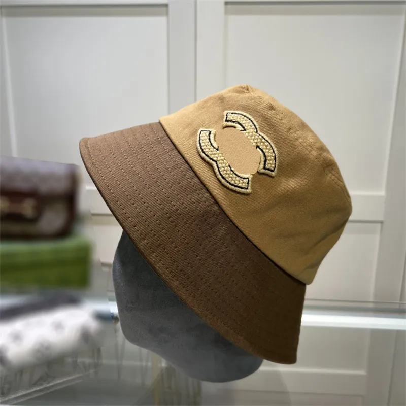Luxury Designer Bucket Hat Beige For Women And Men Classic Fishing