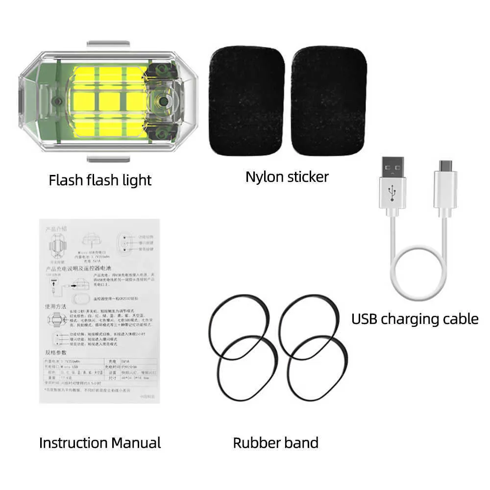 Waterproof Wireless Remote Control Led Strobe Light For Motorcycle Car Bike  Scooter Anti-collision Warning Lamp Flash Indicator
