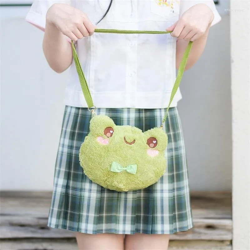 Jewelry Pouches Ins Frog Backpack For Girl Doll Plush Packaging