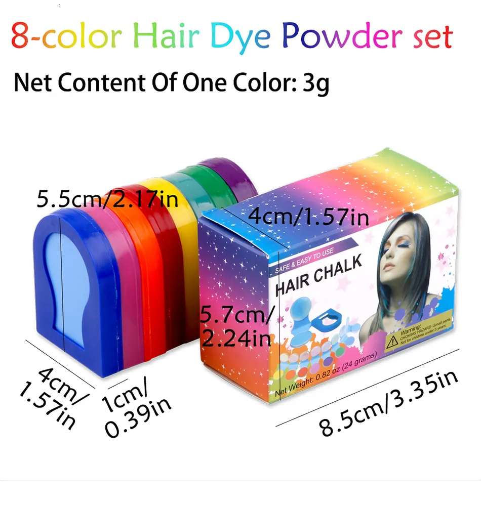 Hair Colors Chalk Powder Temporary Hair Dye... From Zhi07, $13.6 ...